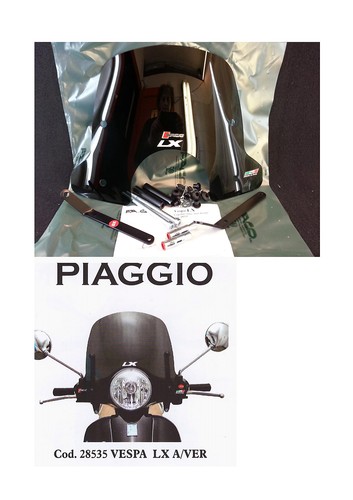 Cupolino fumè piaggio vespa - cupolino,
