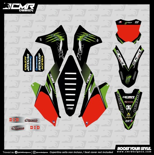 Kit grafiche adesivi - adesivi, in