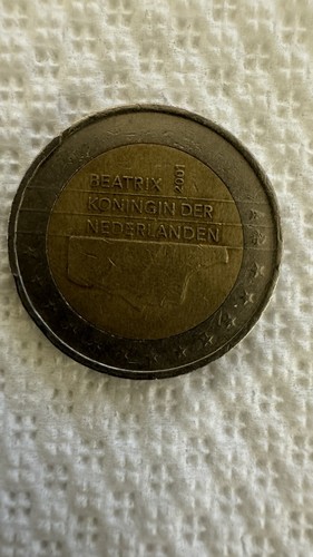 Moneta euro beatrix koningin - moneta, 2
