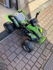 Peg Perego Corral T-Rex 330W Quad Elettrico - Verde (IGOR0100)