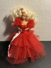 Bambola Barbie Happy Holidays 1988 prima uscita della serie capelli biondi