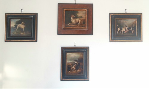 Quadri olio ramini cani - 4,