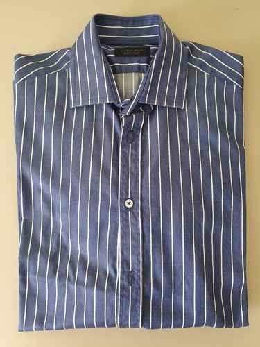 Camicia colore denim scuro - , a