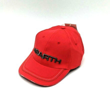 Cappellino Abarth Rally 3D Berretto rosso logo ricamato Grigio Cappello Baseball
