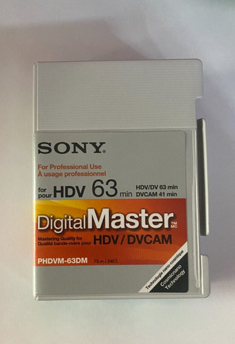 Sony phdvm 63dm hdv dvcam - phdvm-63dm,