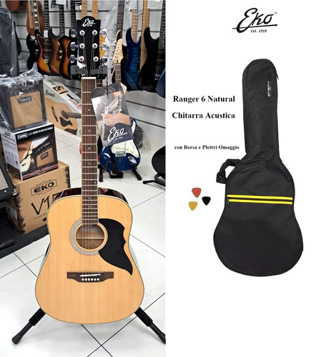 Eko ranger natural chitarra - eko,