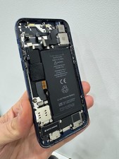 Scocca per iphone 12 blu usata