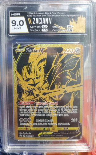 Zacian black gold swsh076 - black,
