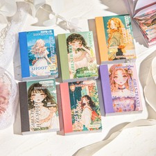 56 Pezzi Adesivi Carta Washi Ragazze Personaggio Scrapbooking Sticker Diari Planner