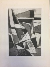 PIZZINATO ARMANDO (Maniago, 1910 - Venezia, 2004) SENZA TITOLO acquaforte e acqu