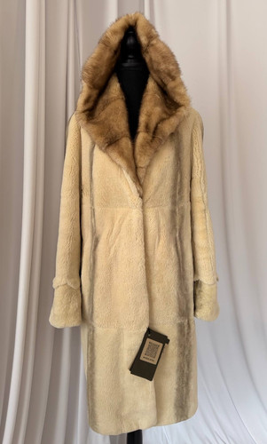 Cappotto pelliccia vera visone