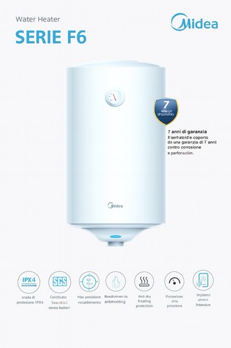 Scaldabagno elettrico midea - elettrico, f6