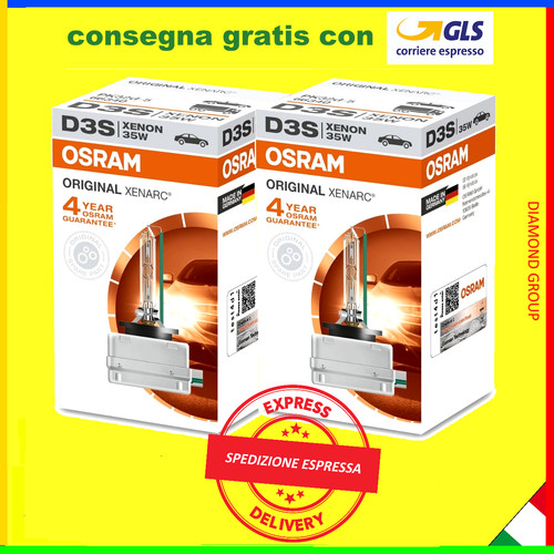 Coppia lampade osram d3s - lampade,