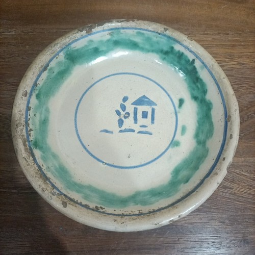 Piatto antico ceramica sicilia - piatto,