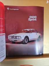 Scheda Alfa Romeo 2600 Sprint Allegato Al Modello In Scala Leggi Info 