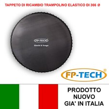 TAPPETO DI RICAMBIO TRAMPOLINO ELASTICO DA GIARDINO 366 CM DI DIAMETRO