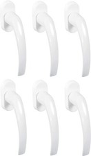 6x Maniglia Finestra Bianco