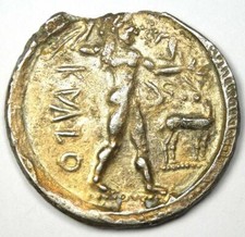 Moneta Stati Argento Bruttium