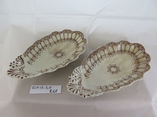 Pair vintage sarreguemines - pair,