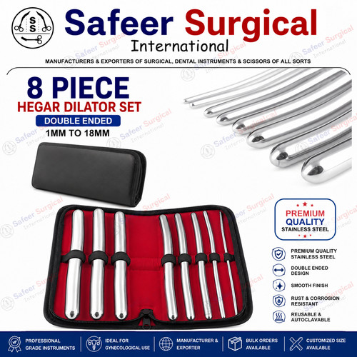 Hegar dilatatore set 8pz - hegar,