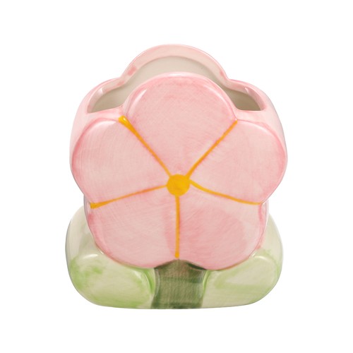 Ceramic flower pen holder for - ceramic,