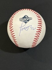 BECKETT COA MIGUEL ROJAS Autografo 2025 World Series Baseball Dodgers Gioco 7