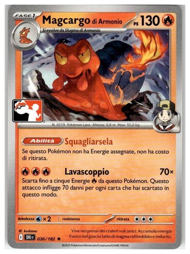 Magcargo armonio 036 - di,