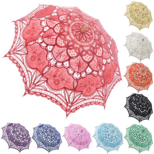 Ombrellone vintage pizzo - in,