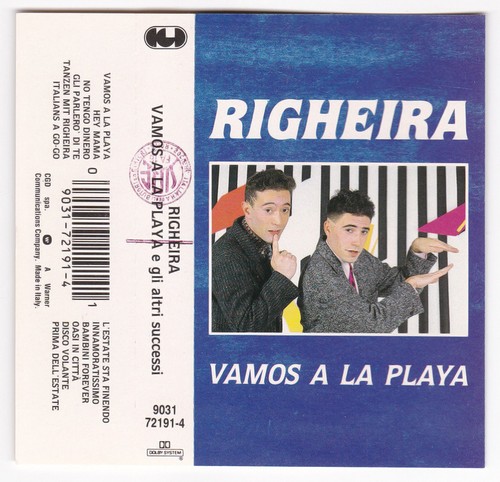 Musicassetta righeira vamos - righeira,