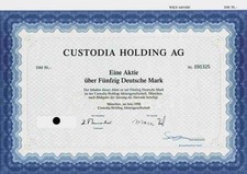 Custodia Holding AG 1998