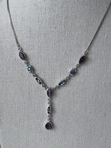Vintage purple rhinestone - vintage,