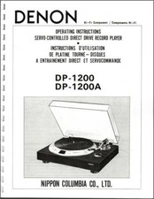 Denon DP-1200 / DP-1200A