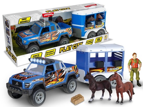 Trasporto cavalli playset luci - playset,