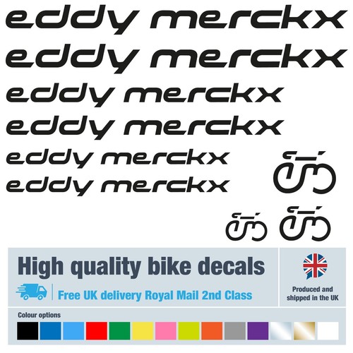 Etichette decalcomanie bici