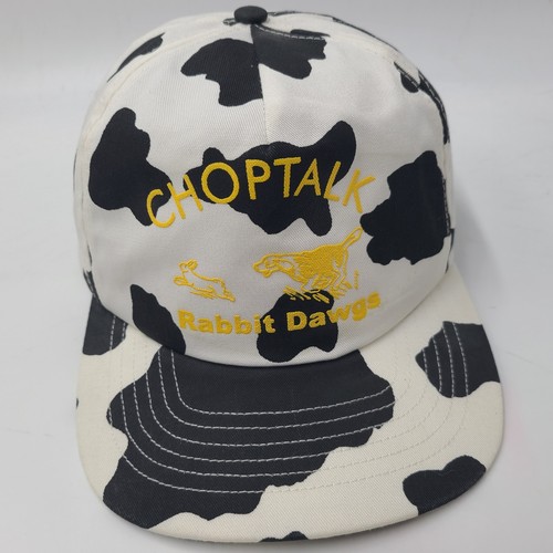 Cappello vintage stampa - stampa, mucca