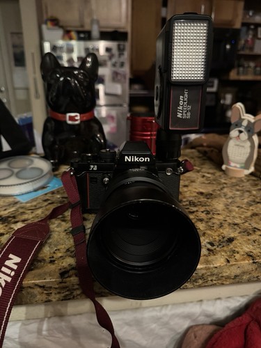Nikon con flash dedicato - nikon, f3