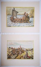 De Chirico x Fincantieri e Finmare Giasone Riproduzione 50x41 cm