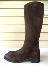 PRADA Suede Tall Boots Size