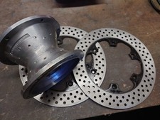 MV AGUSTA 750 AMERICA 1975 FRONT HUB BRAKE DISKS - NOS - MOZZI SCARAB HUB BREMBO