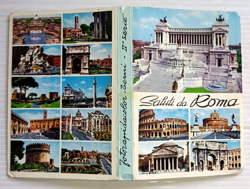 Cartoline foto ricordo roma - cartoline,