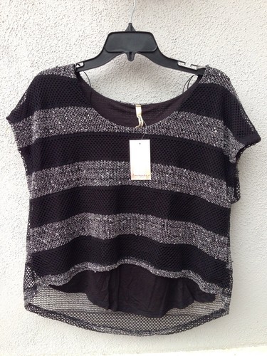 Maglione maglia orizzontale