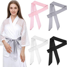 4 Pack Satin Bathrobe