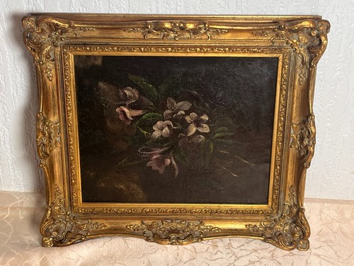 Dipinto natura morta con fiori - dipinto,