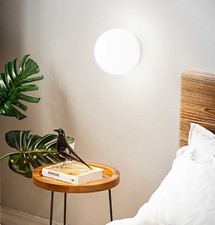 Mapa ap1 applique parete forma di sfera diffusore vetro soffiato bianco 20cm