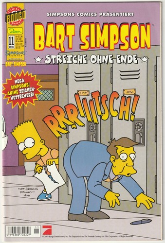 Bart simpson 11 - bart, panini