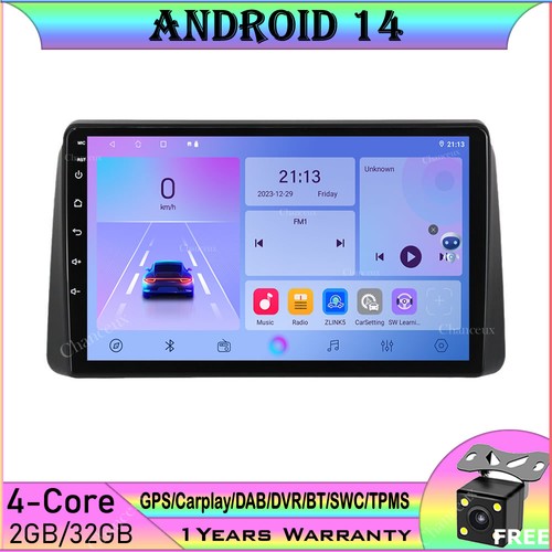 Autoradio android carplay - android, 9"