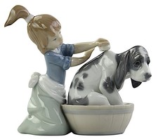 Figurina Lladro, 5455, Bagnante Timido