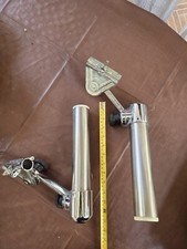 COPPIA PORTACANNA  REGOLABILE PER BARCA