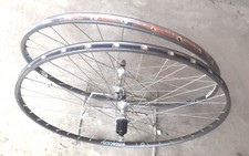 Coppia ruote 28"  tubolari bici corsa cerchi AMBROSIO mozzi CAMPAGNOLO Brev. Int