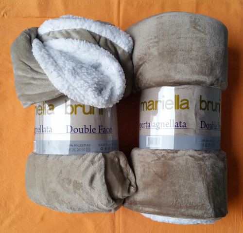 Coperta pelliccia plaid - pelliccia,